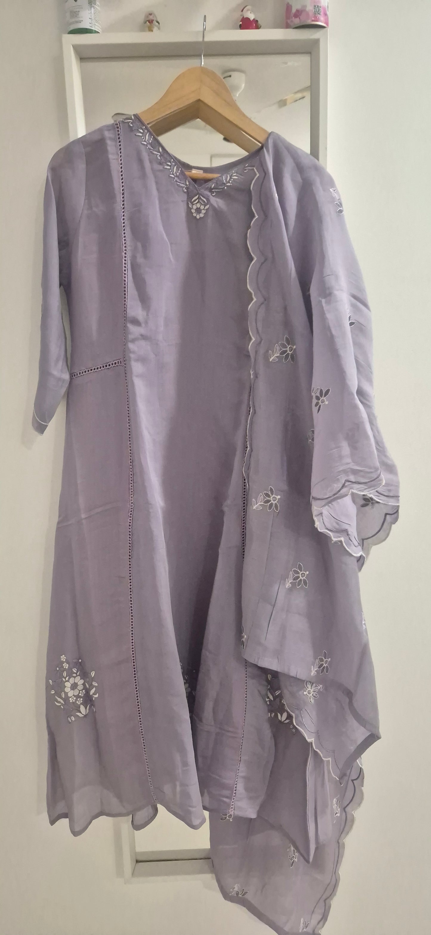 Saheli – Soft Lilac Kurta Set (BBWHIG1)